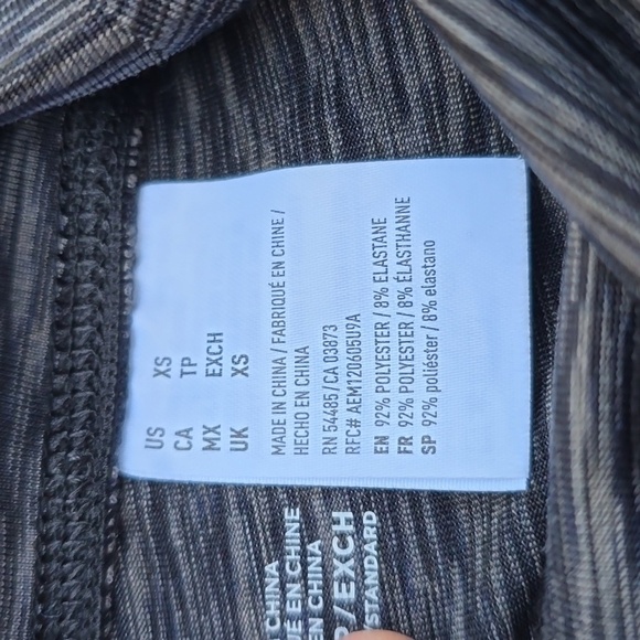 American Eagle Hi-Rise gray sport leggings XS - Picture 8 of 9